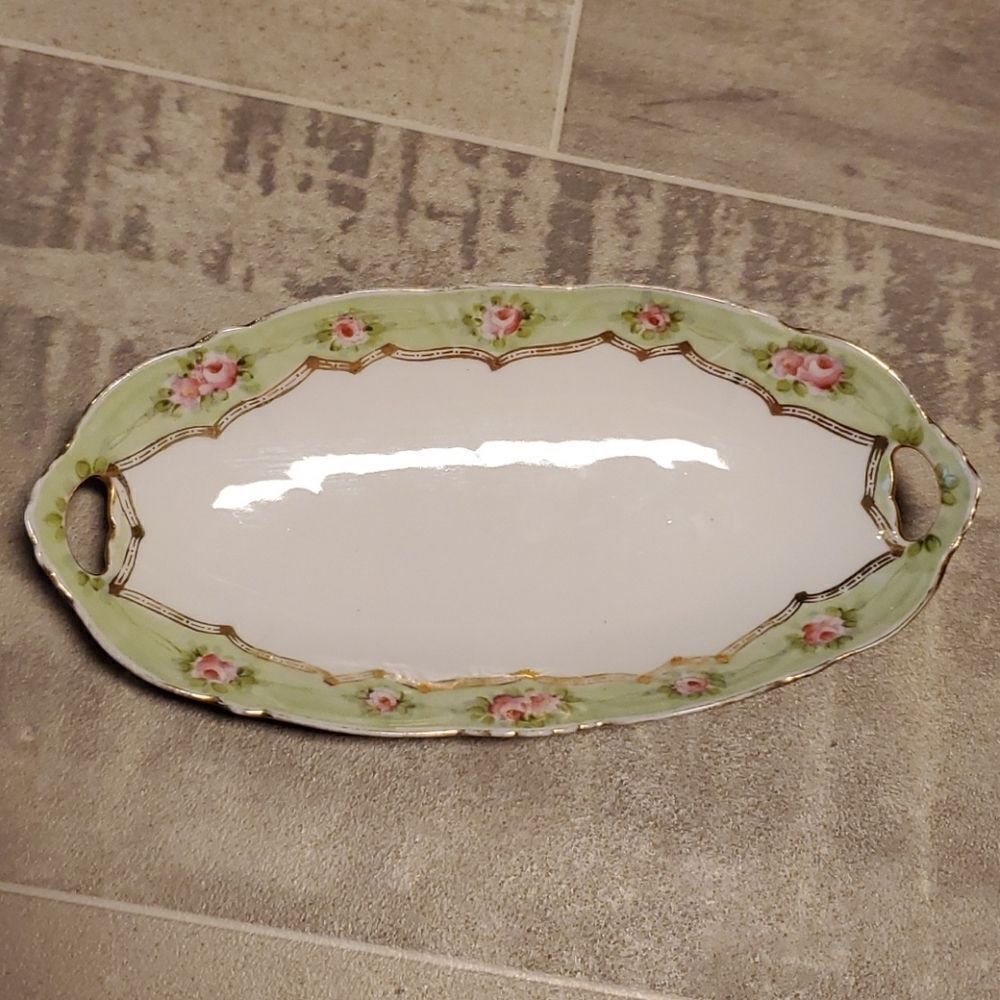 Vintage Bavarian China Pickle Dish